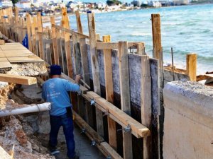 Didim’de belediye ekiplerinden yeni yıl mesaisi