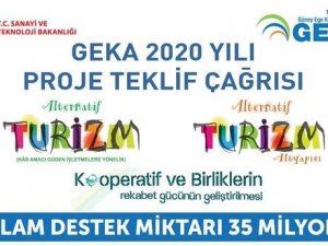 GEKA alternatif turizm ve kooperatif çağrısına 192 başvuru