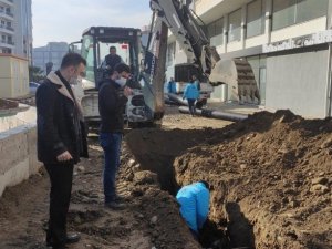 Mahallelerde taşkın sorunu çözülüyor