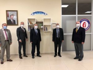 Tavşanlı’da kamu kurumlarına mini kütüphaneler kuruldu