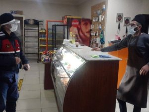 Altıntaş’ta Korona virüs denetimleri