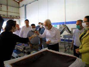 Kurutma Tesisi üreticiye destek sağlamaya devam ediyor