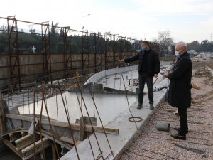 Kentin yeni gözdesinde peyzaj projeleri yerinde incelendi