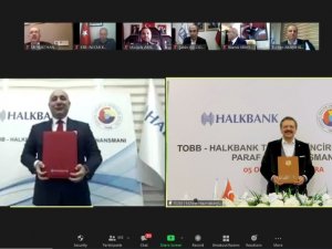 TOBB ve Halkbank’tan ‘Paraf Ticari Kredi Kartı ile Güvenceli Tedarik Zinciri Finansmanı’ anlaşması