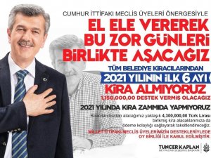 Beypazarı Belediyesinden esnafa destek