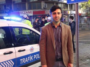 TÜGVA’lı gençlerden görev başındaki polislere destek ziyareti
