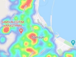 Samsun’da kırmızı bölge neredeyse kalmadı
