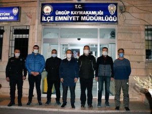 AK Parti Ürgüp İlçe Başkanı Kahraman’dan ’polisimin yanındayım’ ziyareti