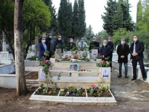 Hayırsever Salih İşgören’e kabri başında anma