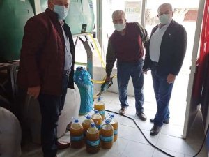 Kooperatif ortaklarına ilk kez kar payı olarak zeytinyağı dağıtıldı