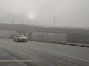 Afyonkarahisar’da sisli hava etkili oldu