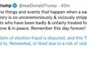 Twitter ve Facebook, Trump’ın hesaplarını askıya aldı