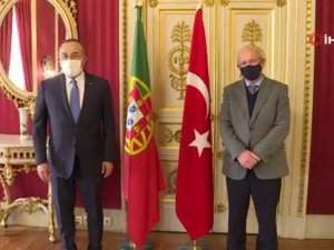 Dışişleri Bakanı Çavuşoğlu, Portekiz Dışişleri Bakanı Silva ile bir araya geldi