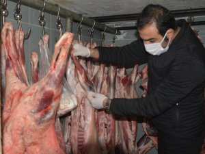 Hakkari’de kasaplar denetlendi