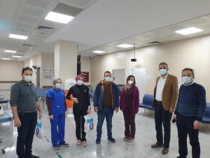 Sağlık çalışanlarına sendika morali