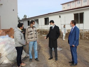 Kaymakam Kaçmaz EML ek atölye inşaatının bitirilmesi için talimat verdi