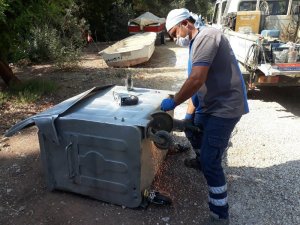 Marmaris Belediyesi çöp konteynerinden 412 bin TL tasarruf etti