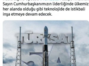 TBMM Başkanı Şentop’tan Türksat 5A paylaşımı