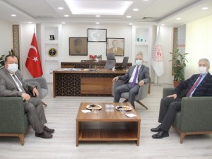 Başkan Ramazan İl Müdürü Yetim ile bir araya geldi