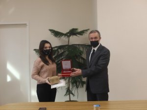 Dereceye giren öğrencilerden İbanoğlu’na ziyaret