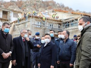 Frig eserlerinin bulunduğu köyde 148 ev yenilenecek