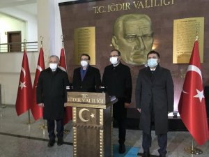 Bakan Dönmez ve Kasapoğlu’nun Iğdır ziyareti