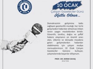 Ekrem Savaş, 10 Ocak Çalışan Gazeteciler Günü’nü kutladı