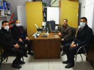 AK Parti İlçe Başkanı Deniz’den gazetecilere ziyaret