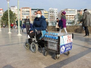 Protez bacağına kavuşması için ünlü sanatçı devreye girdi