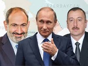 Azerbaycan, Rusya ve Ermenistan liderlerinin üçlü zirvesi başladı