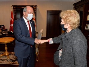 KKTC Cumhurbaşkanı Tatar, BM Genel Sekreteri’nin geçici Kıbrıs Özel Danışmanı Lute’u kabul etti