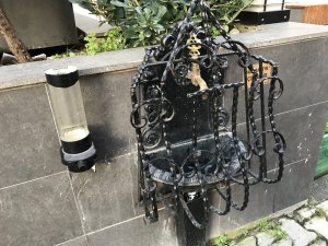 Üsküdar’da garip çeşme görenleri hayrete düşürdü