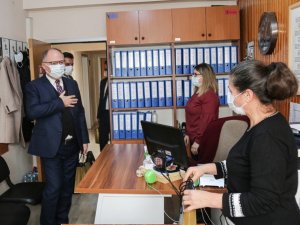 Başkan Bilgin’den kurumlara ziyaret