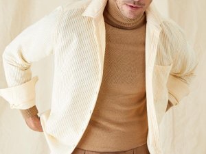 Kadife gömlekler modaseverlerin beğenisine sunuldu