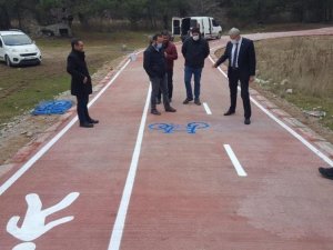 Gölcük’te bisiklet yolu