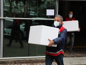 Samsun’da Covid-19 aşıları hastanelere dağıtılmaya başlandı