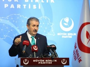 BBP Genel Başkanı Destici: "Kim terörle arasına mesafe koymuyorsa gereği yapılır"