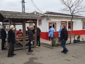 Tüm şoförler korona testinden geçiriliyor