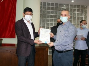 Nazilli Belediyesi personeli Mesleki Yeterlilik Belgelerine kavuştu