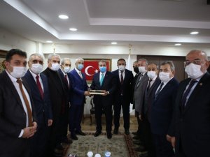 Bulut ve meclis üyelerinden Destici’ye ziyaret