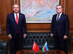 Dışişleri Bakanı Çavuşoğlu, Azerbaycan Dışişleri Bakanı Bayramov ile görüştü