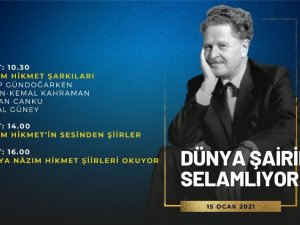 Dünyaca ünlü usta Şair Nâzım Hikmet 119. doğum gününde Ataşehir’de anılacak