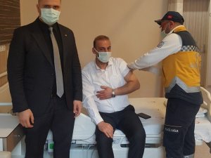 Kargı’da ilk Covid-19 aşısı yapıldı