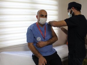 Çarşamba’da ilk aşılama gerçekleşti