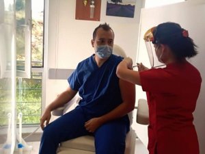 Datça’da Kovid-19 aşılamaları başladı