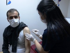 Lokman Hekim Van Hastanesinde aşı heyecanı