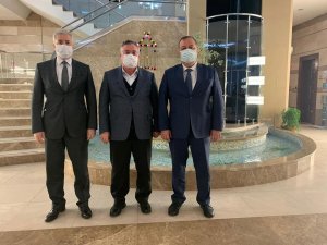 Başkan Ramazan Gaziantep’te temaslarda bulundu