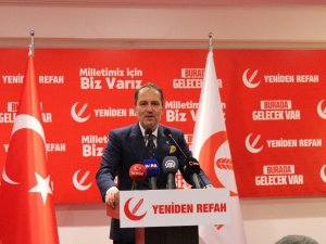 Yeniden Refah Partisi Genel Başkanı Erbakan: "Milli görüş ruhuyla yeniden geleceğiz inşallah’’