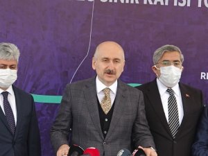 Bakan Karaismailoğlu: "Projelerimiz üretimi, istihdamı, turizmi ve tarımı geliştiriyor"
