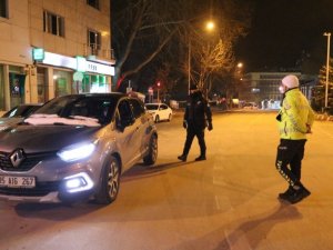 Afyonkarahisar’da kısıtlama ile birlikte denetimler başladı